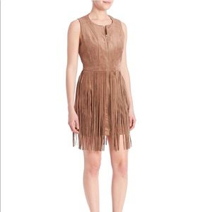 BRAND NEW BCBG Maxazria suede dress