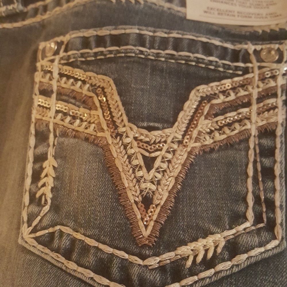 Vigoss bling 13/14 boot cut jeans