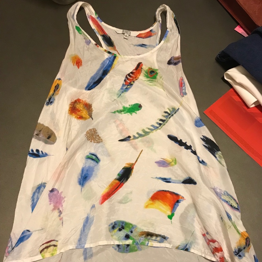 Feather tank top