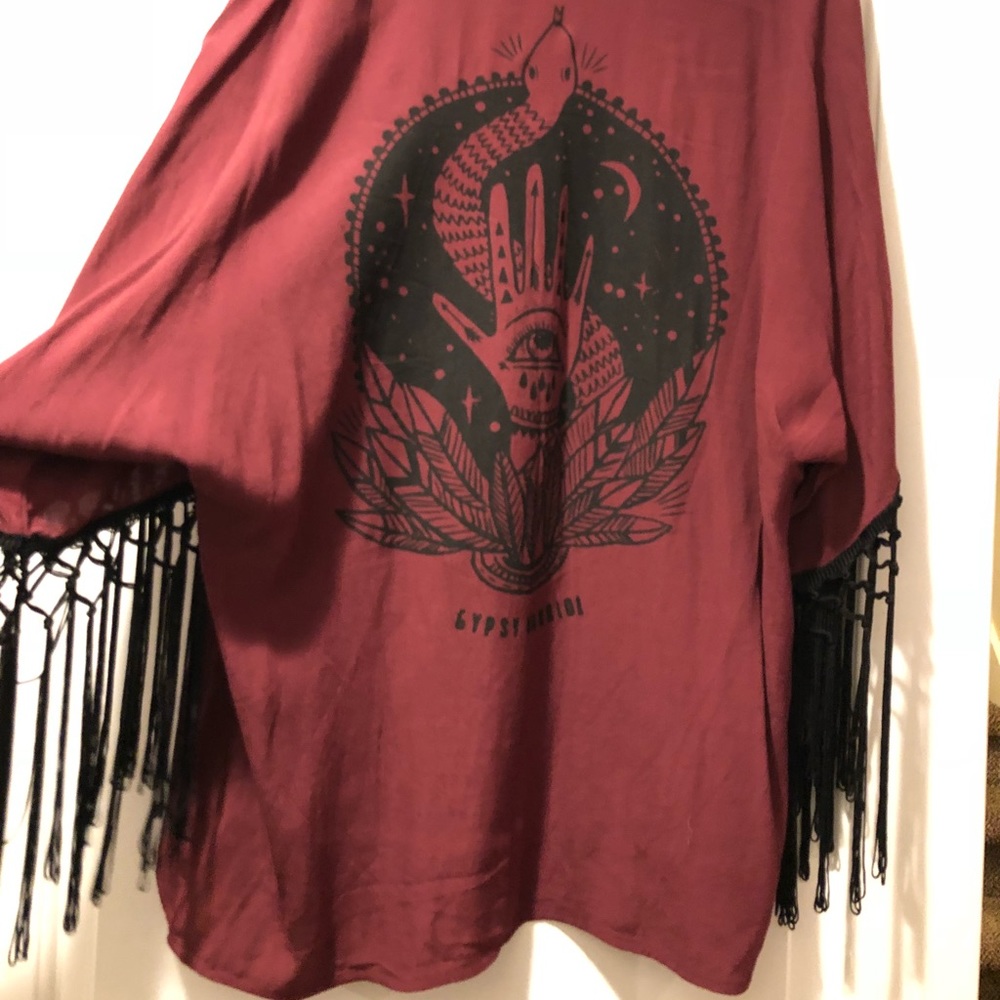 Gypsy Warrior fringe top