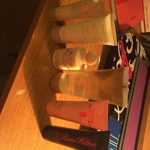 Lotions and shower gel