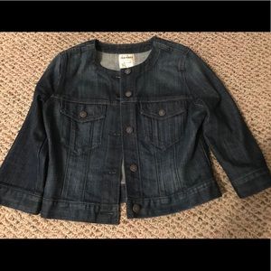 Old navy 3/4 sleeve jean jacket