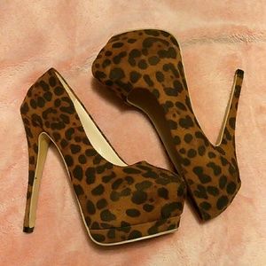 cheetah print heels