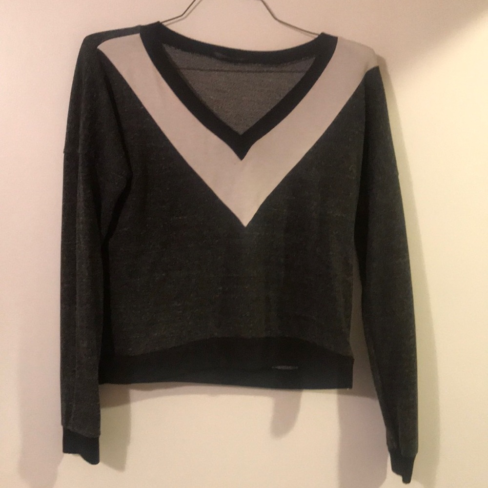 Crop sweat shirt