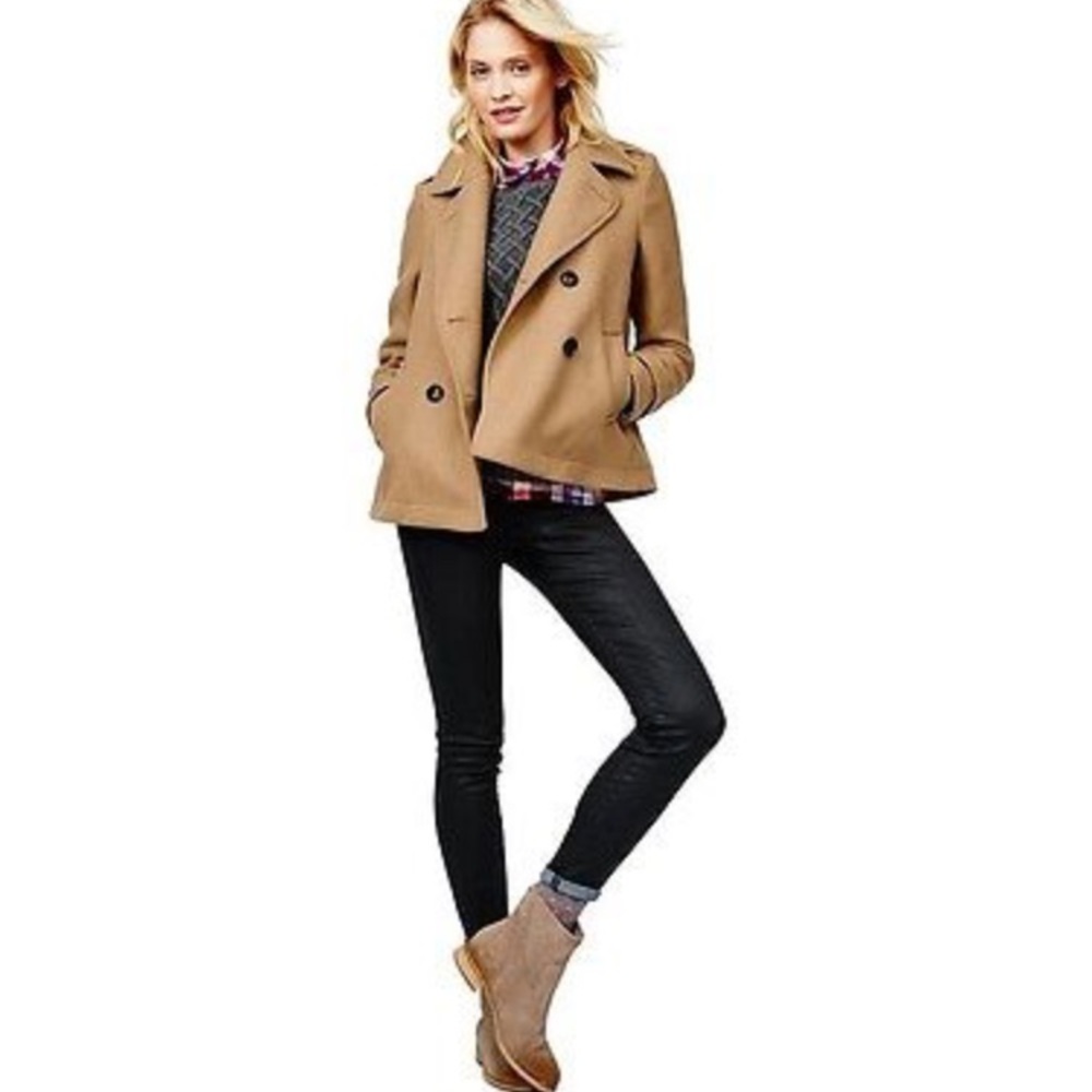 Gap Peacoat Camel size Small