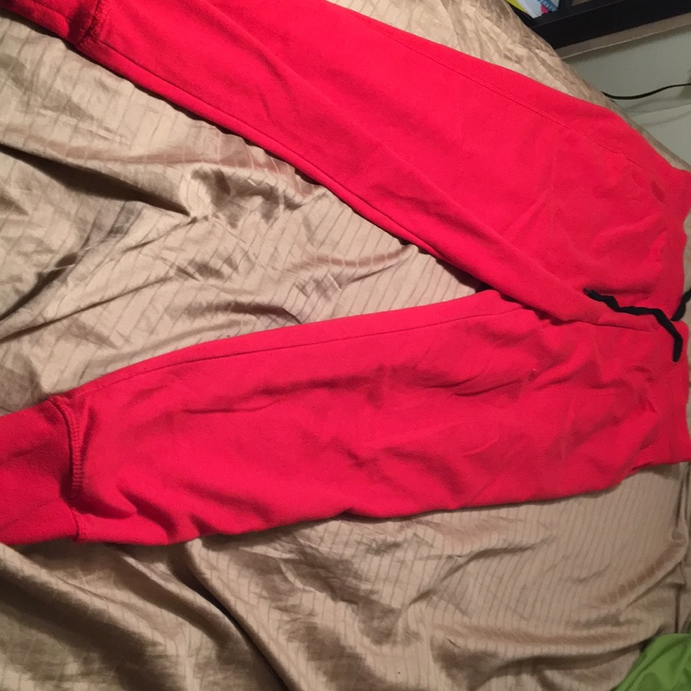 Red Joggers