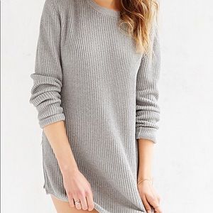 UNIF X URBAN OUTFITTERS GREY KNIT SWEATER