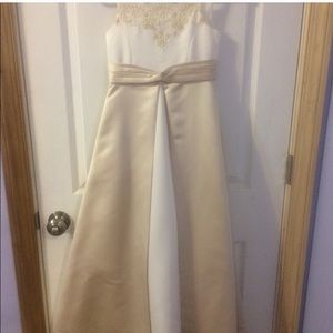 Flower girl dress size 7