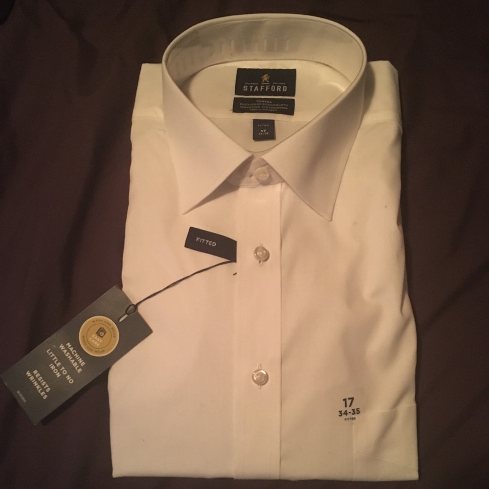 Stanford wrinkle free long sleeve button down