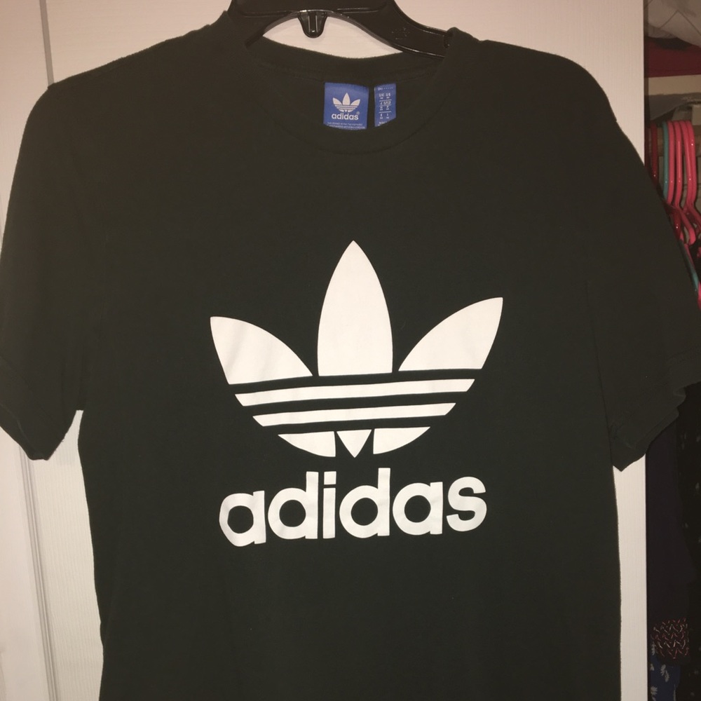 Dark Green/Black Adidas T-Shirt