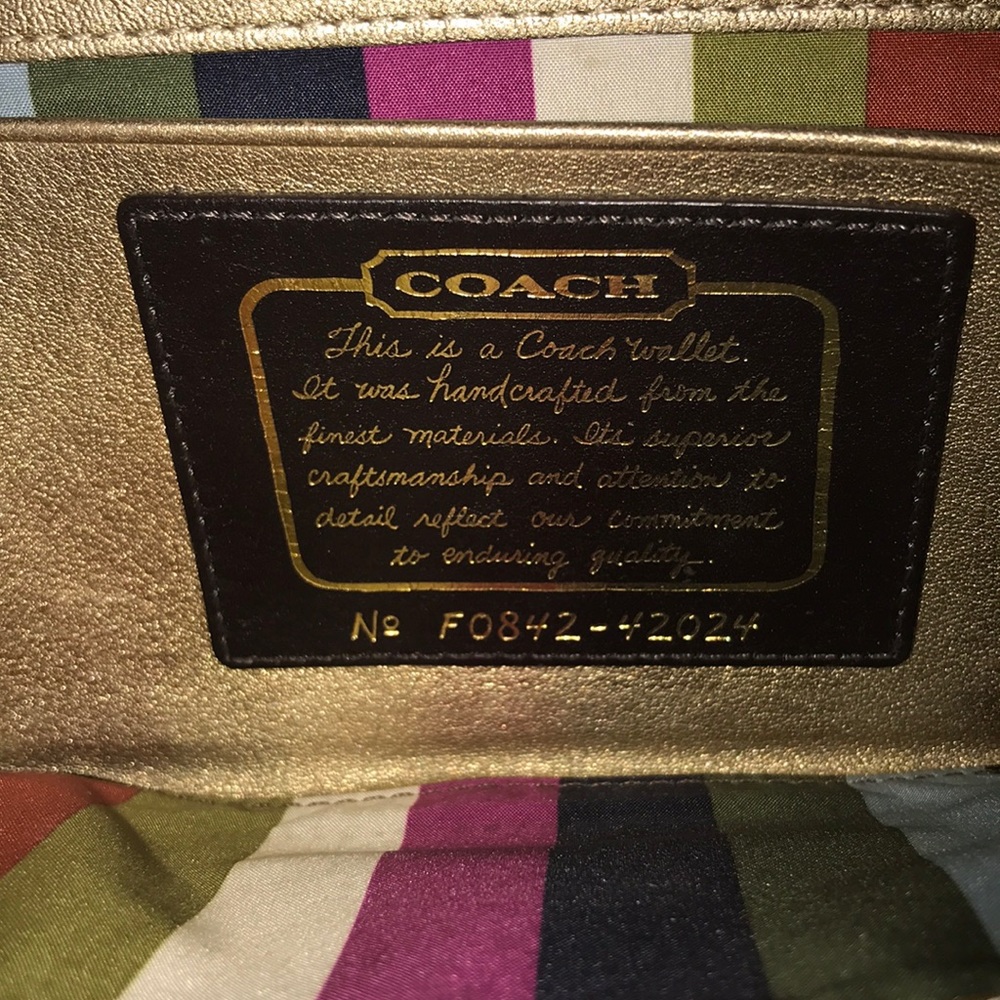 Coach Wallet - Picture 4 of 5