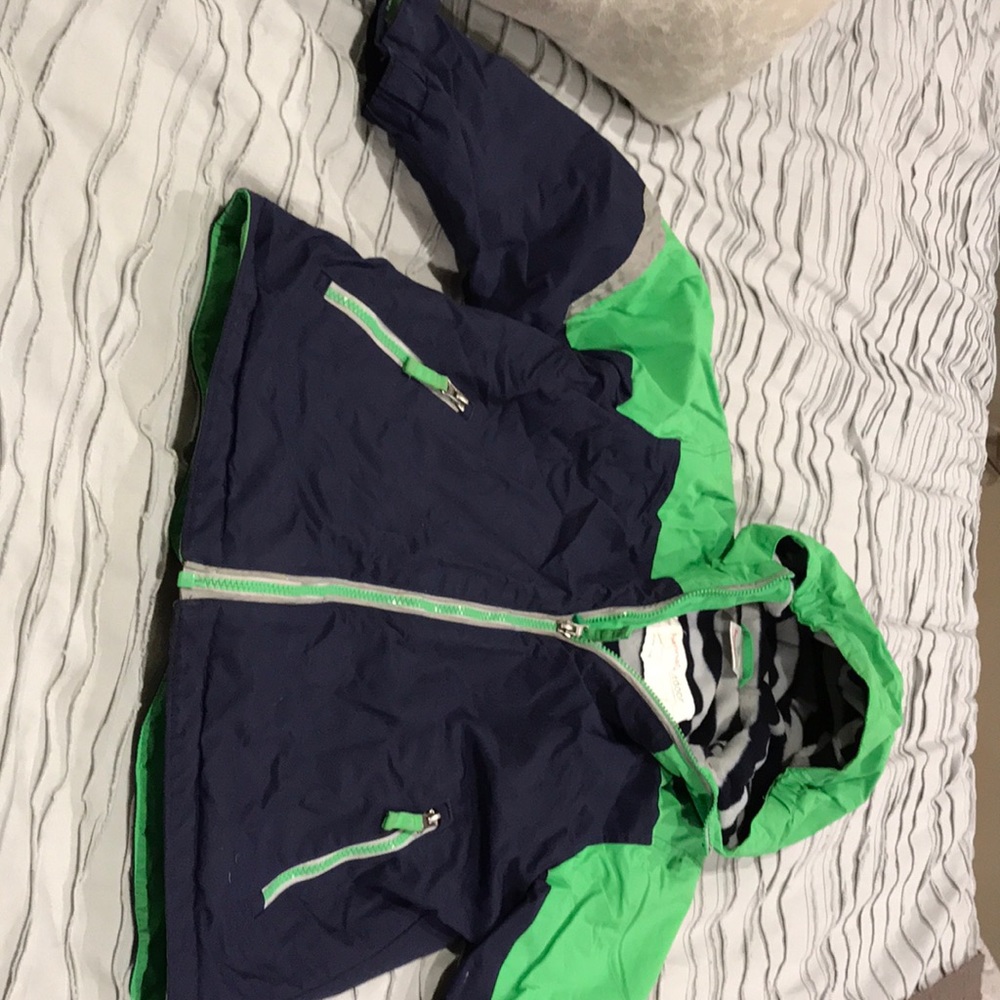 Hanna Anderson boys fleece lined jacket
