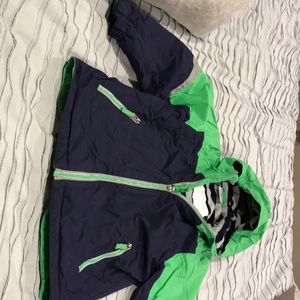 Hanna Anderson boys fleece lined jacket