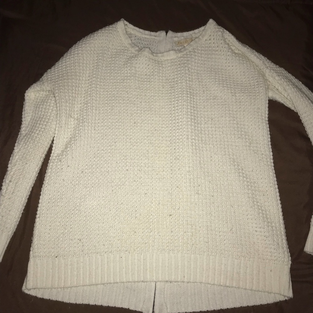 Knit sweater oversized
