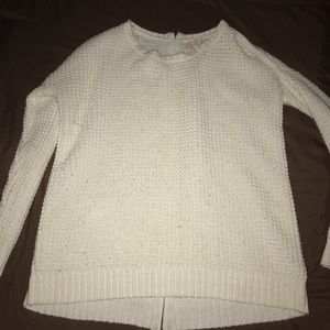 Knit sweater oversized