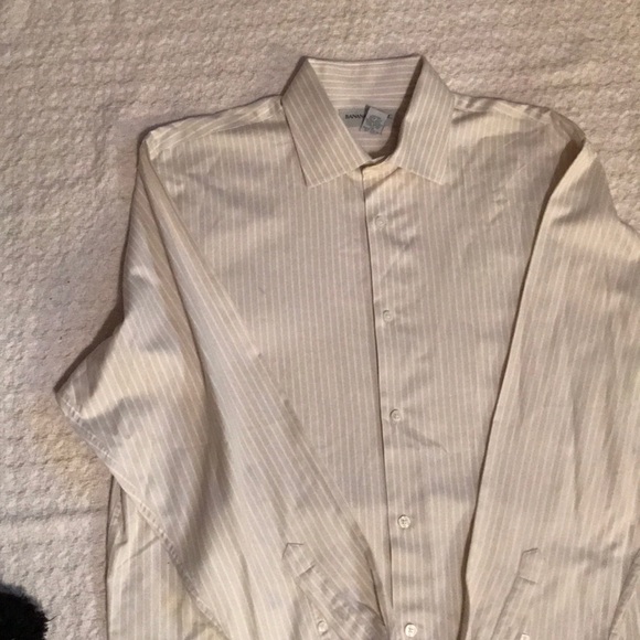 Banana Republic Striped Long Sleeve Dress Shirt - Picture 2 of 3