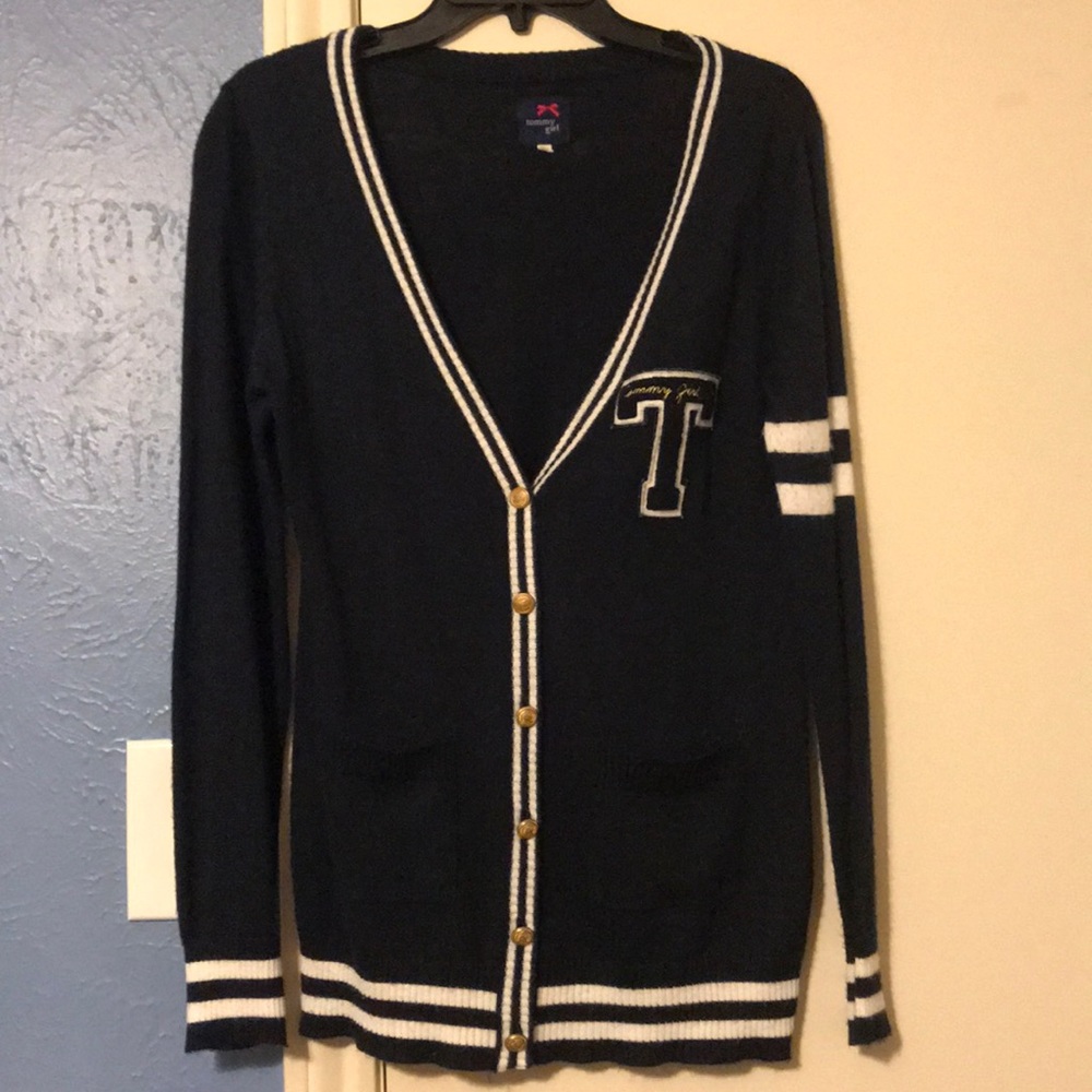 Preppy Tommy Girl Cardigan