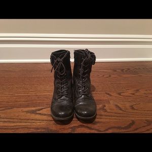 Guess combat boots