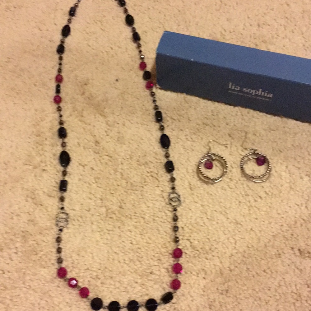 Necklace and Earrings