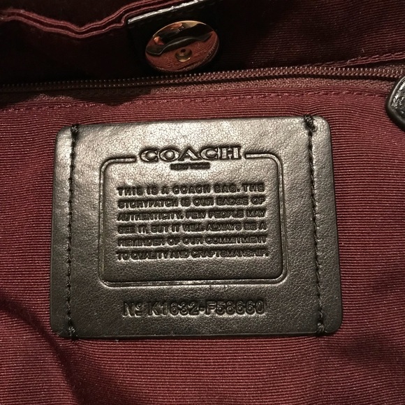 Black soft leather tote never worn!!! - Picture 6 of 6