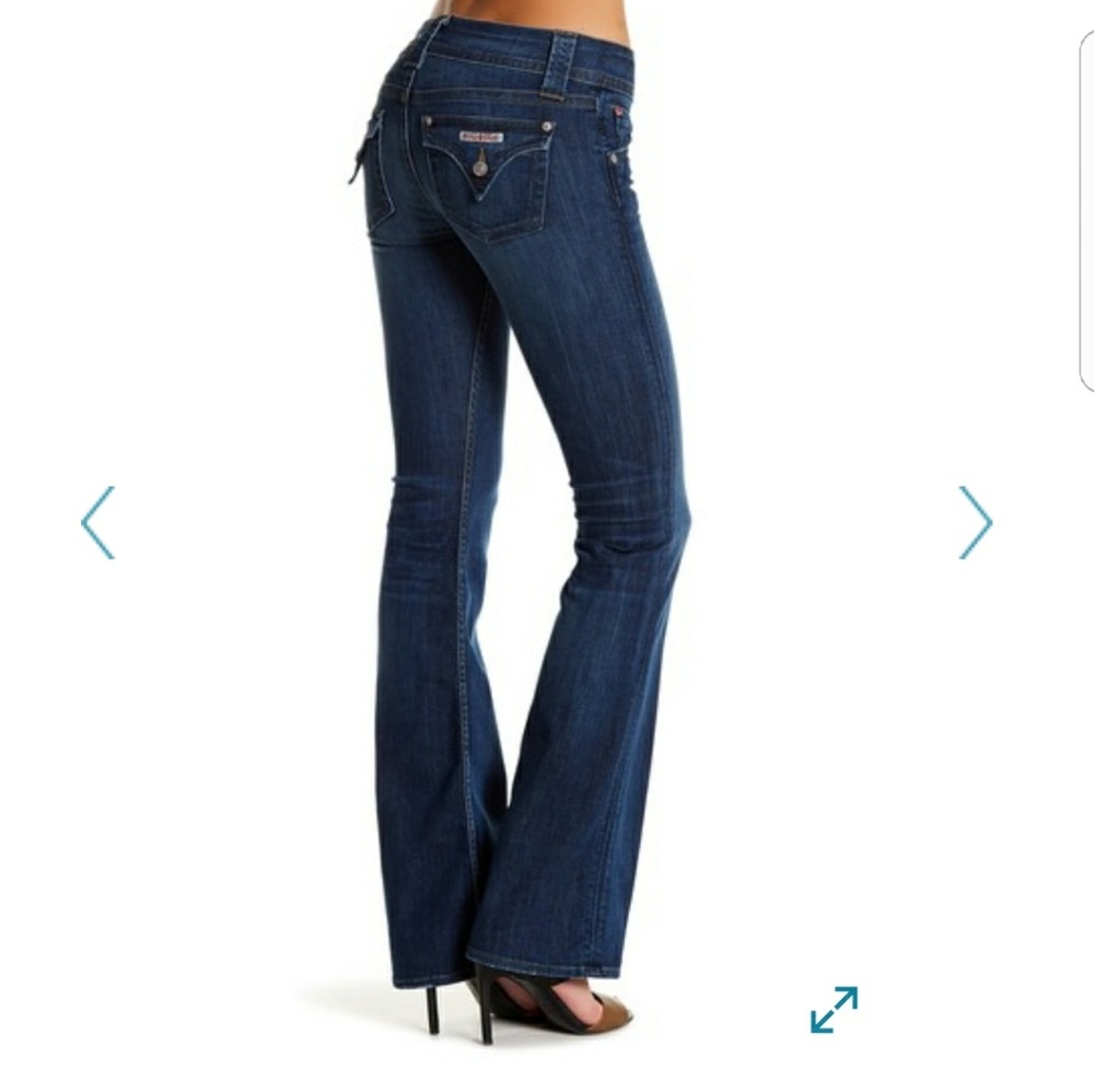 Sz 27 Hudson Signature Bootcut Stretch Denim Jean