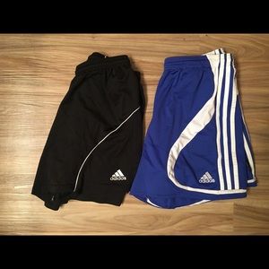 Two pairs of Adidas athletic shorts!