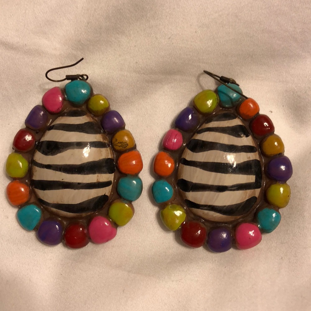 Clay earrings
