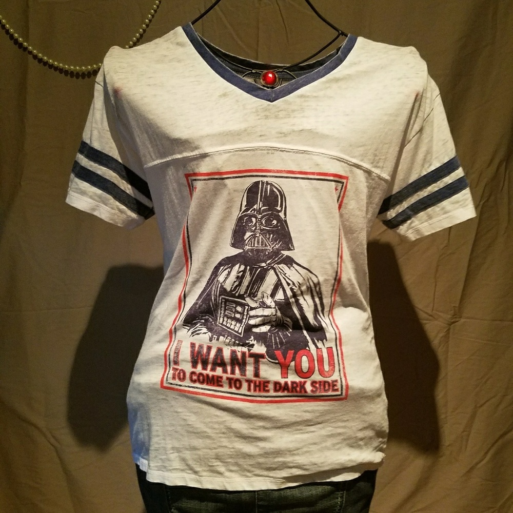 Star Wars Darth Vader Baseball Tee