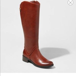 Bridgitte Tall Riding Boots-Merona