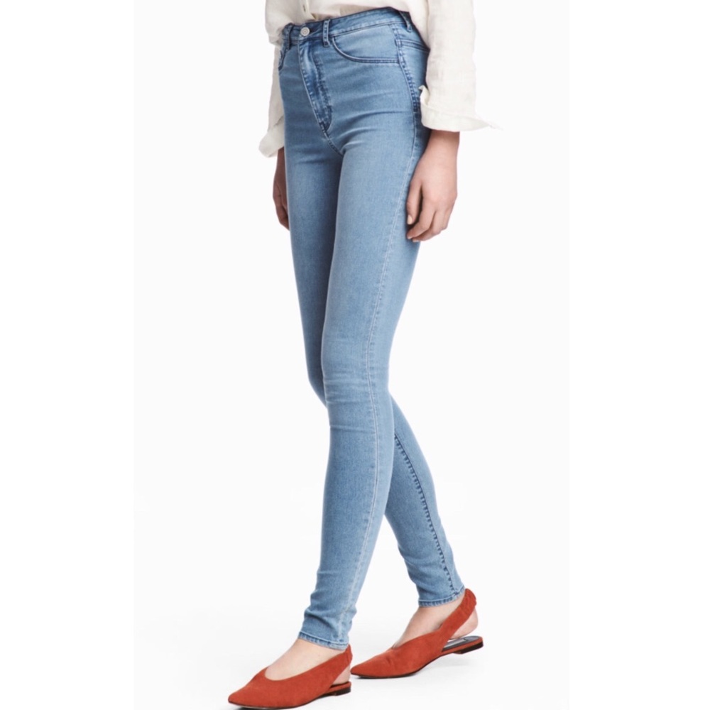 Super Skinny High Waist Jeggings - H&M