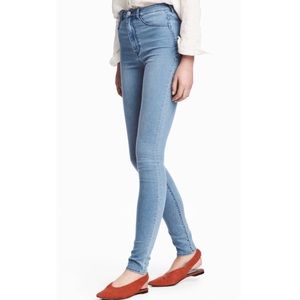 Super Skinny High Waist Jeggings - H&M