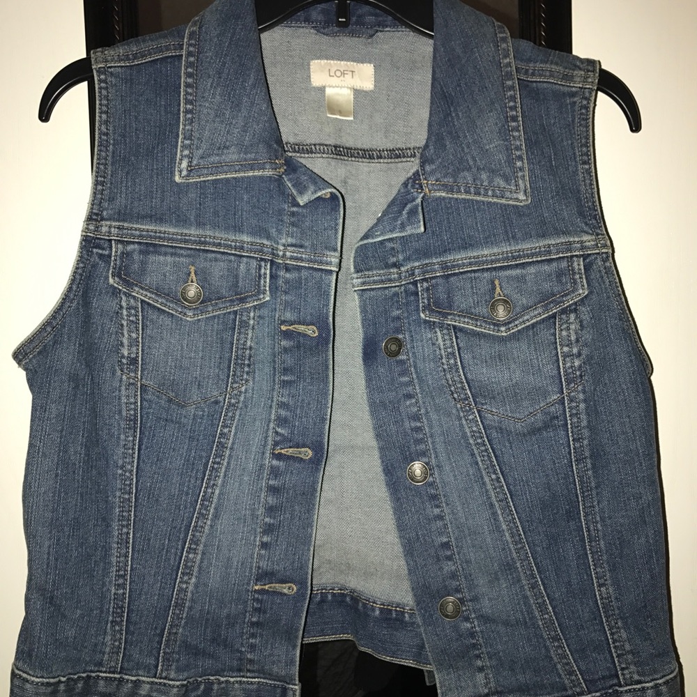 Loft jean vest