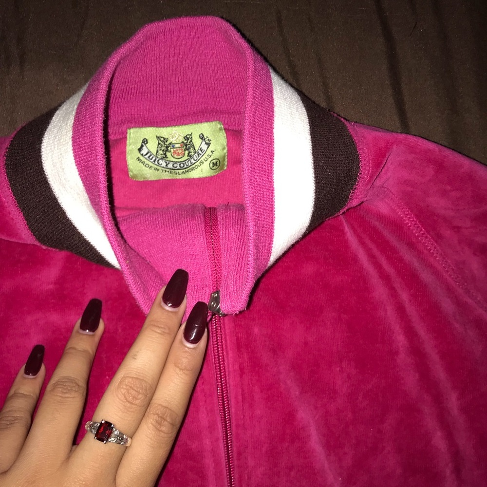 Juicy couture hot pink jumpsuit