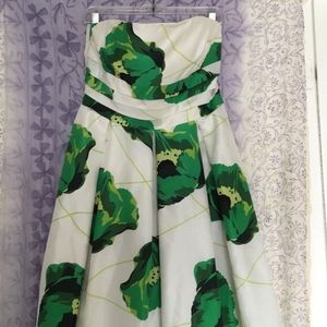 JUST REDUCED!!  Satin strapless dress