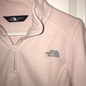 Lite Pink North Face Quarter ZIP Fleece 💕
