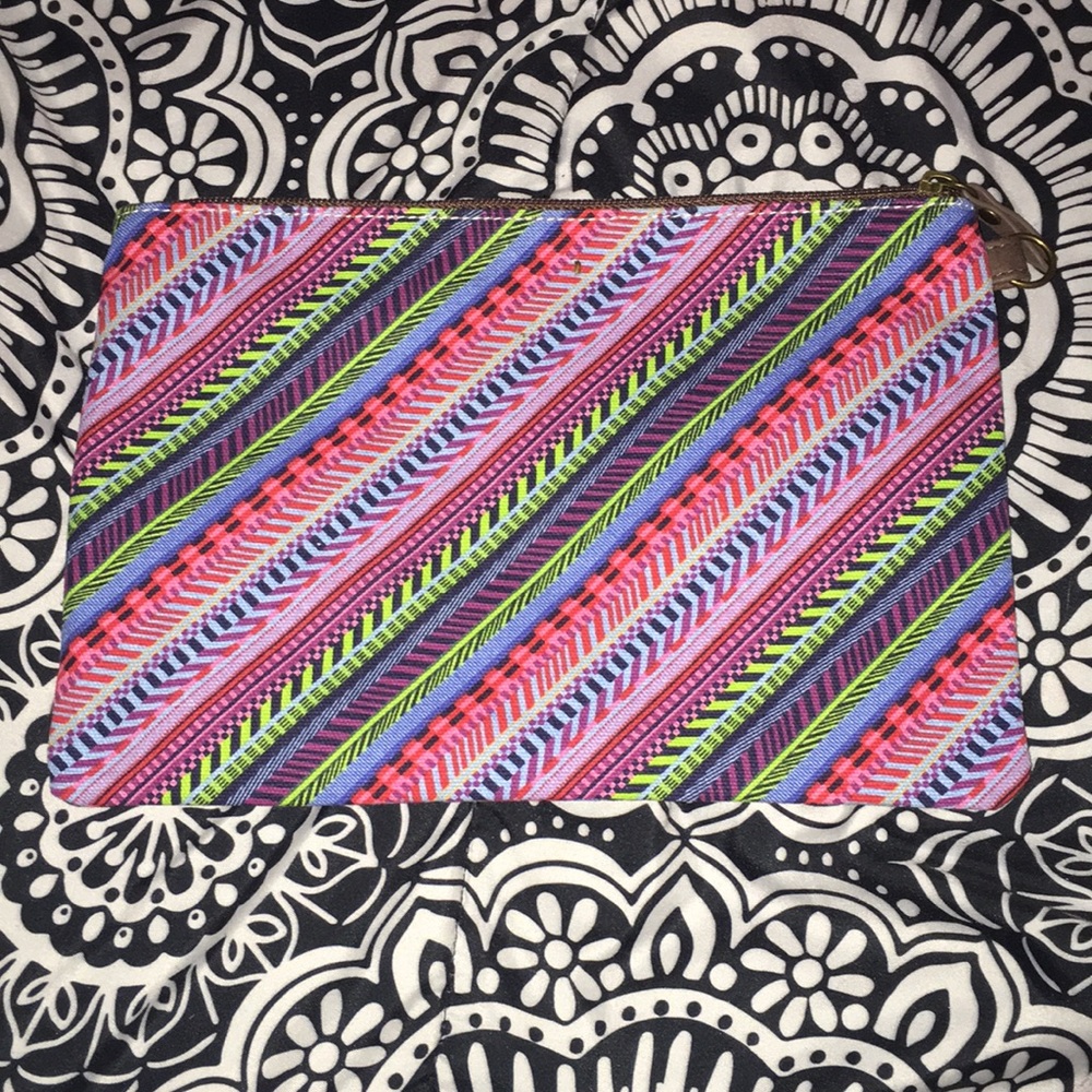 Multi colored makeup case