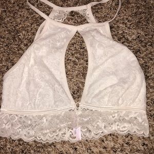 High neck bralette