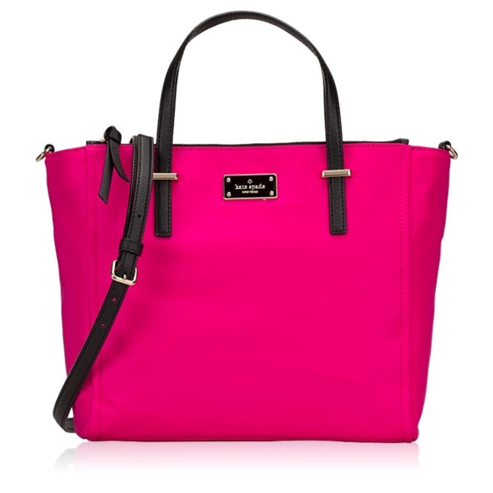 *sold* Kate spade neon pink bag NWT Wilson road - Picture 1 of 8