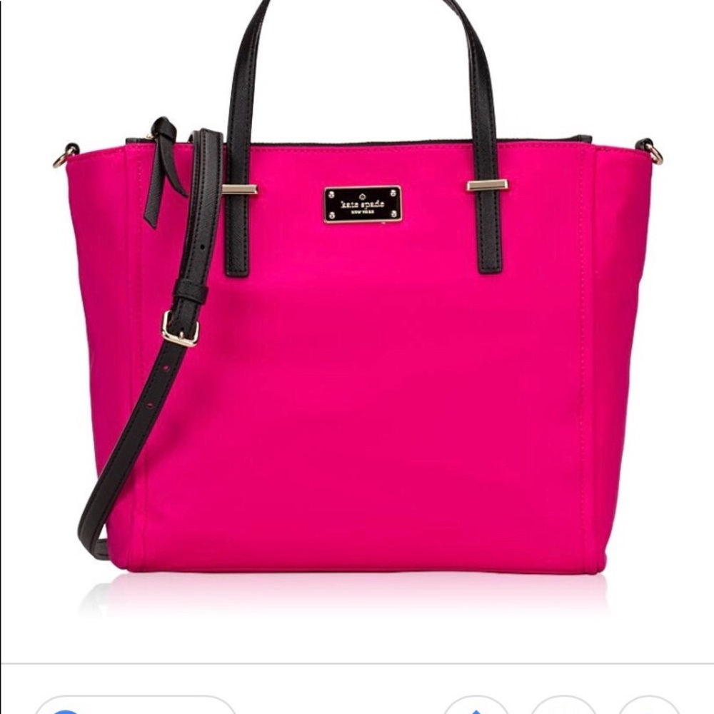 *sold* Kate spade neon pink bag NWT Wilson road - Picture 6 of 8