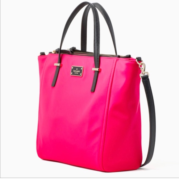 *sold* Kate spade neon pink bag NWT Wilson road - Picture 5 of 8