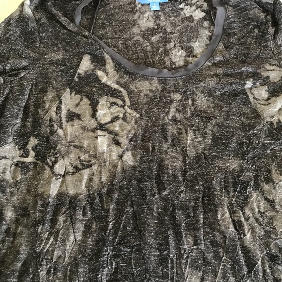 π Simply Vera Vera Wang Long Sleeve top size L - Picture 2 of 3