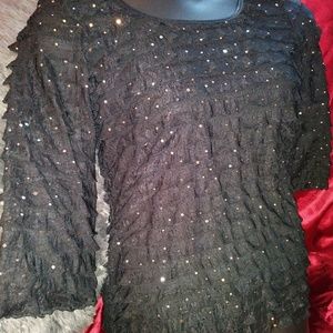 💎Gorgeous Sparkly Layered Top💎