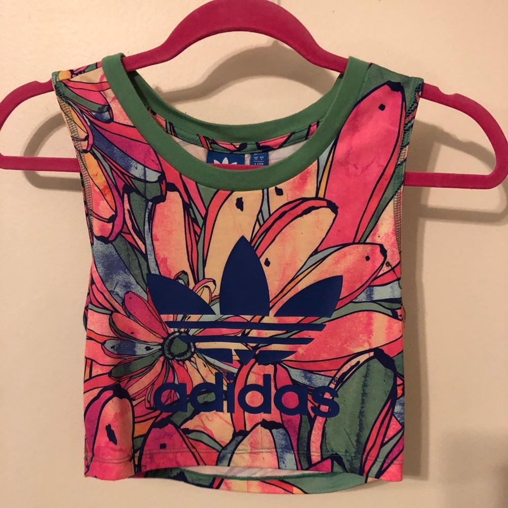 Adidas crop top