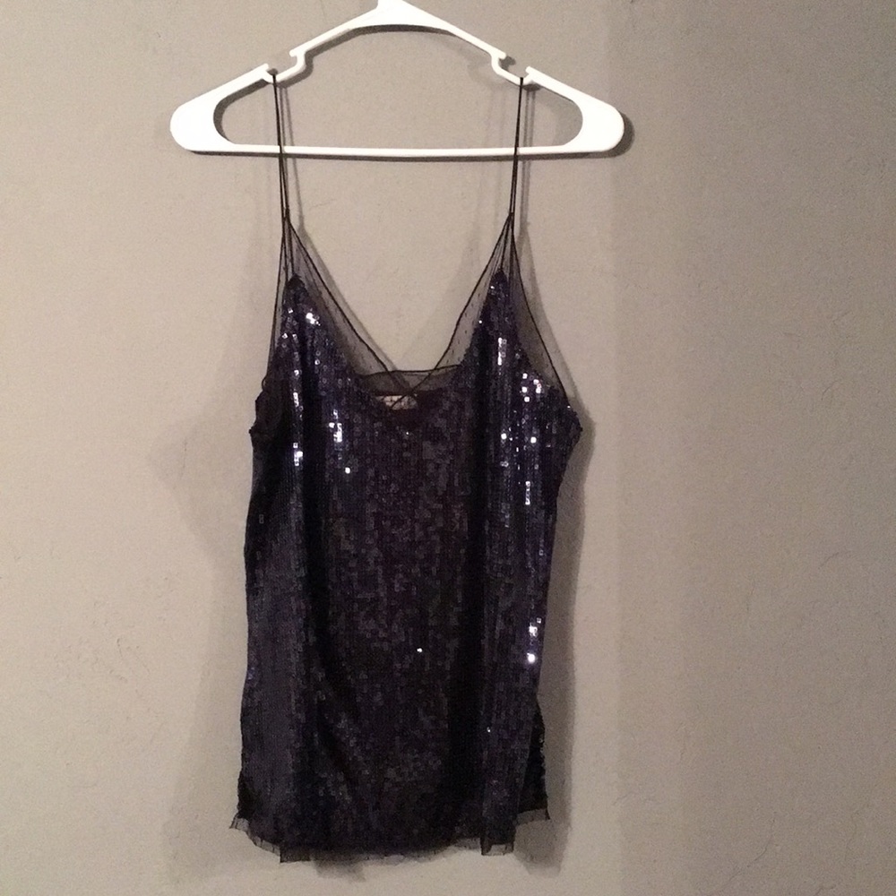 Free People sequence lace tank top