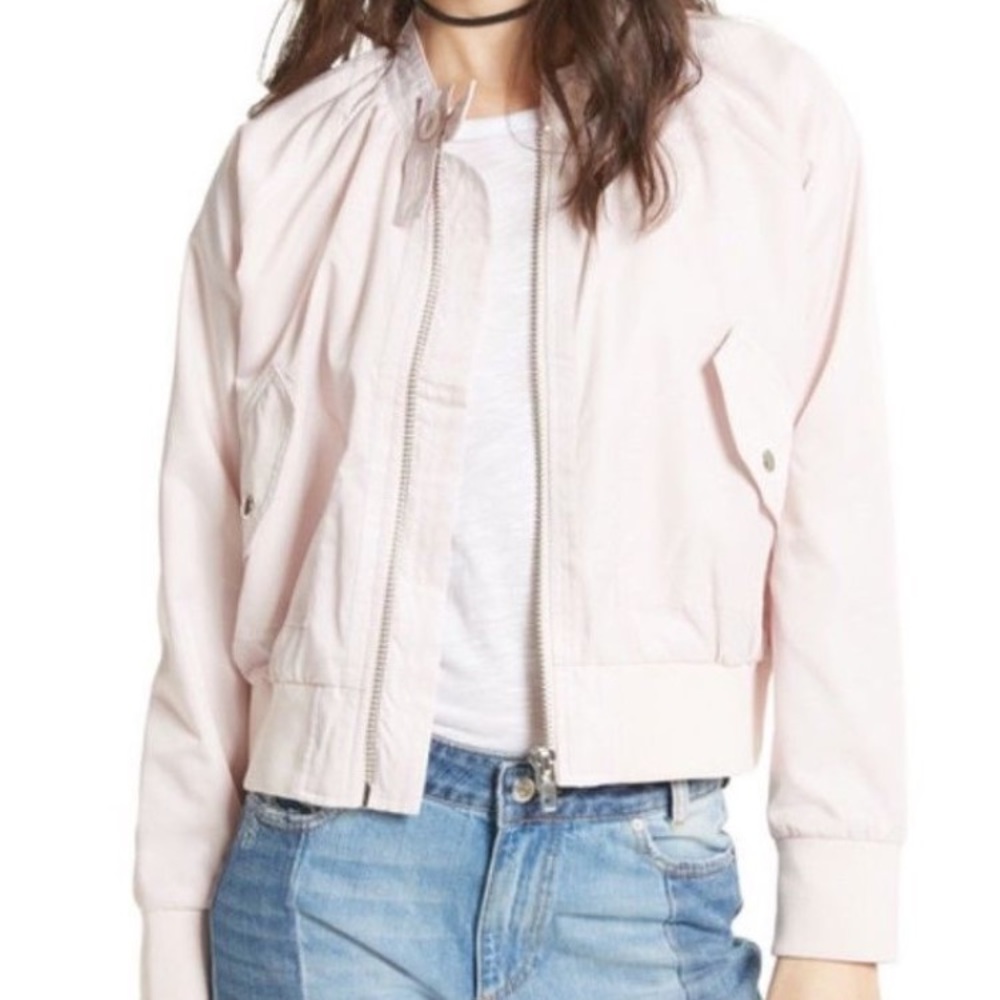 Free people Midnight Bomber Jacket S NWT