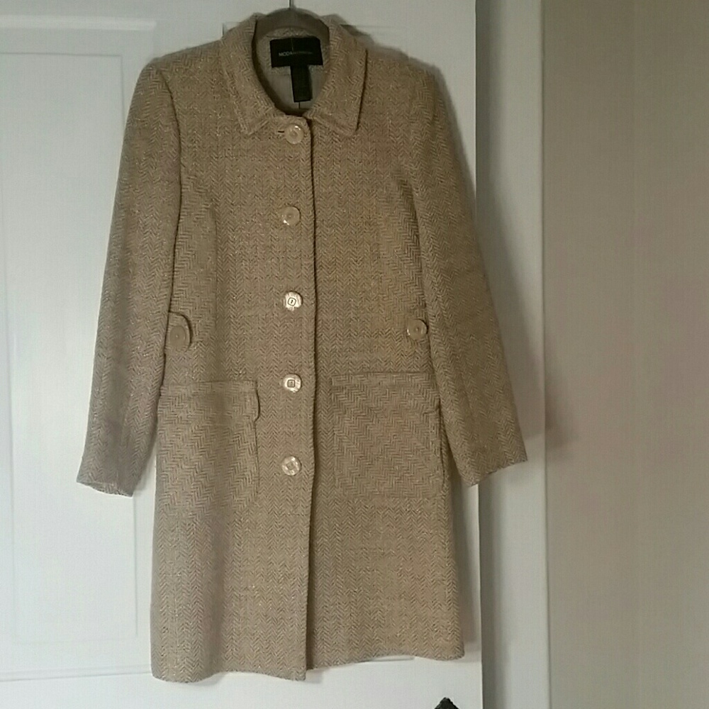 Tweed Pea Coat