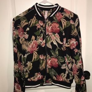 Floral Bomber Jacket 🌸