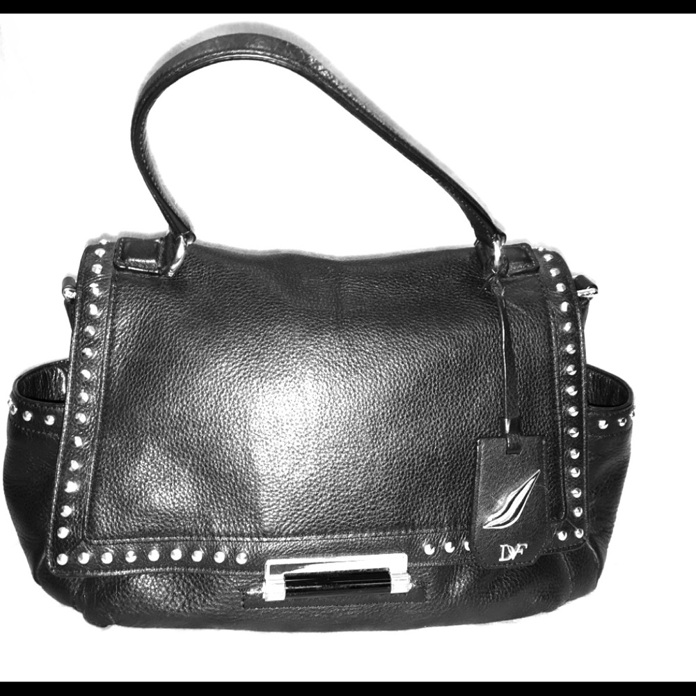 Authentic DVF leather purse