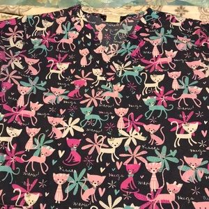 CHEAP SCRUB TOP