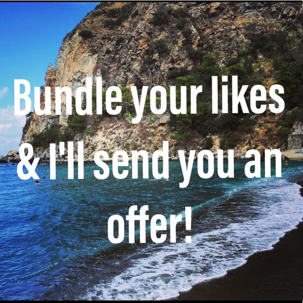 Bundle your likes & I'll send you an offer!